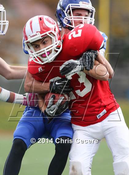 Thumbnail 2 in Geneseo vs. Red Jacket (Section 5 Class D Semifinal) photogallery.
