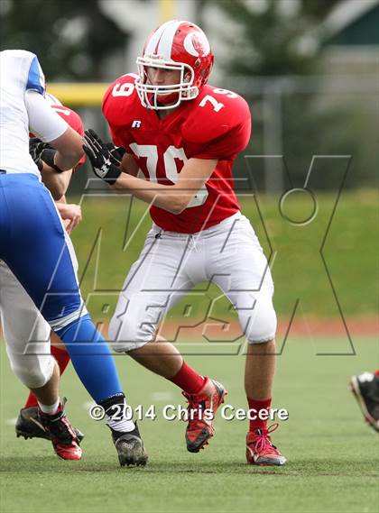 Thumbnail 1 in Geneseo vs. Red Jacket (Section 5 Class D Semifinal) photogallery.