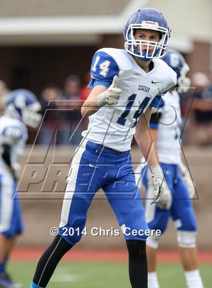 Thumbnail 1 in Geneseo vs. Red Jacket (Section 5 Class D Semifinal) photogallery.