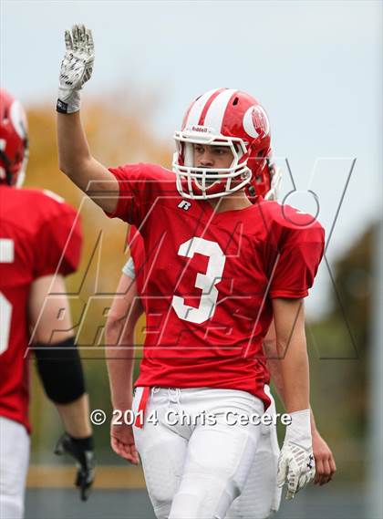 Thumbnail 1 in Geneseo vs. Red Jacket (Section 5 Class D Semifinal) photogallery.