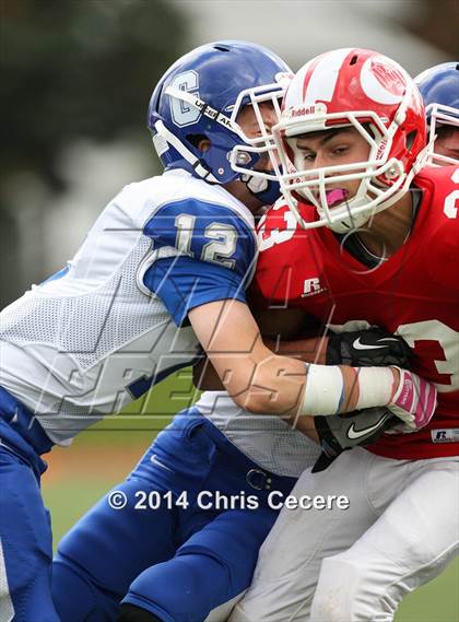 Thumbnail 3 in Geneseo vs. Red Jacket (Section 5 Class D Semifinal) photogallery.