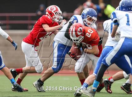 Thumbnail 2 in Geneseo vs. Red Jacket (Section 5 Class D Semifinal) photogallery.