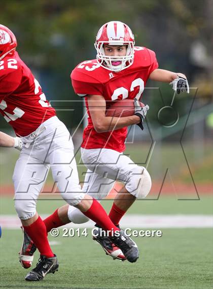 Thumbnail 1 in Geneseo vs. Red Jacket (Section 5 Class D Semifinal) photogallery.
