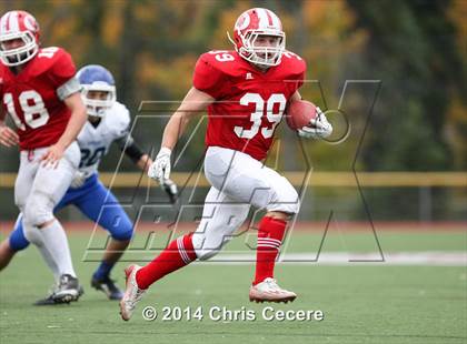 Thumbnail 3 in Geneseo vs. Red Jacket (Section 5 Class D Semifinal) photogallery.