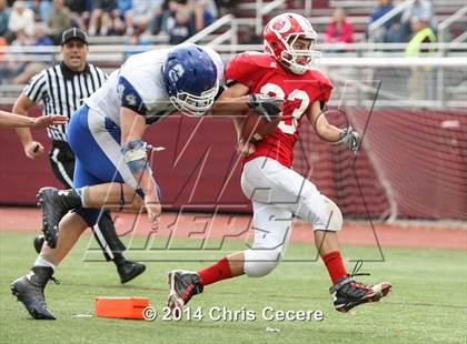 Thumbnail 3 in Geneseo vs. Red Jacket (Section 5 Class D Semifinal) photogallery.