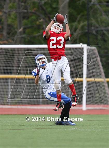 Thumbnail 3 in Geneseo vs. Red Jacket (Section 5 Class D Semifinal) photogallery.