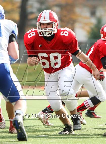 Thumbnail 2 in Geneseo vs. Red Jacket (Section 5 Class D Semifinal) photogallery.
