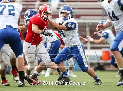 Thumbnail 3 in Geneseo vs. Red Jacket (Section 5 Class D Semifinal) photogallery.