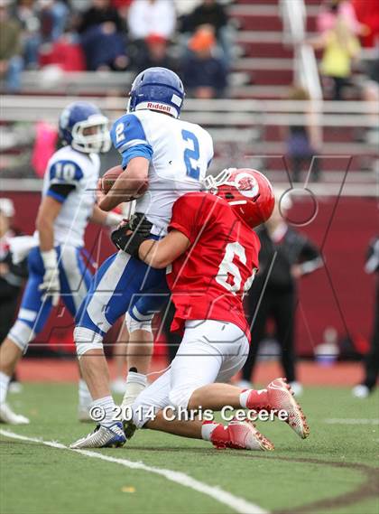 Thumbnail 1 in Geneseo vs. Red Jacket (Section 5 Class D Semifinal) photogallery.