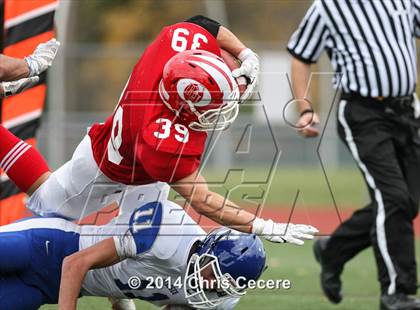 Thumbnail 3 in Geneseo vs. Red Jacket (Section 5 Class D Semifinal) photogallery.