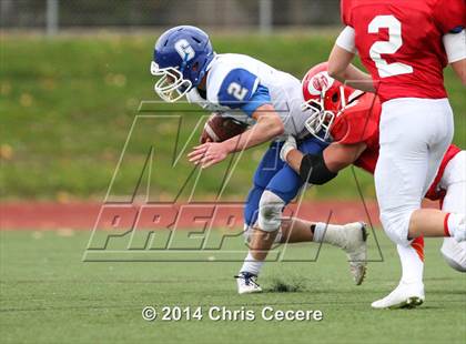 Thumbnail 2 in Geneseo vs. Red Jacket (Section 5 Class D Semifinal) photogallery.