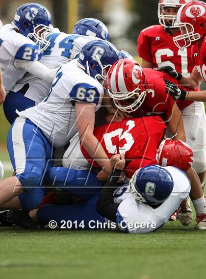Thumbnail 3 in Geneseo vs. Red Jacket (Section 5 Class D Semifinal) photogallery.