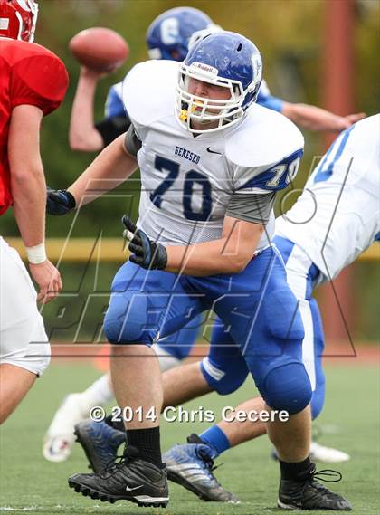 Thumbnail 3 in Geneseo vs. Red Jacket (Section 5 Class D Semifinal) photogallery.