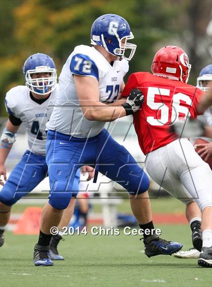 Thumbnail 1 in Geneseo vs. Red Jacket (Section 5 Class D Semifinal) photogallery.