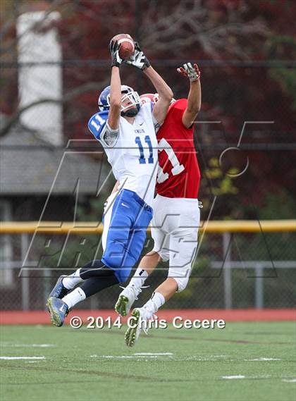 Thumbnail 3 in Geneseo vs. Red Jacket (Section 5 Class D Semifinal) photogallery.