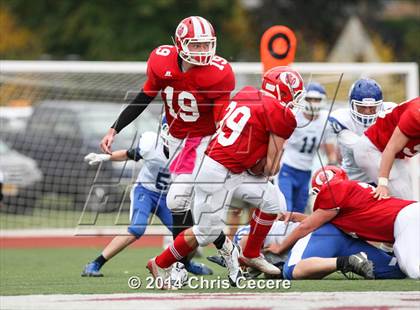 Thumbnail 2 in Geneseo vs. Red Jacket (Section 5 Class D Semifinal) photogallery.
