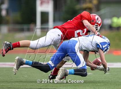Thumbnail 2 in Geneseo vs. Red Jacket (Section 5 Class D Semifinal) photogallery.