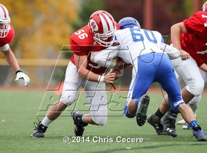 Thumbnail 2 in Geneseo vs. Red Jacket (Section 5 Class D Semifinal) photogallery.