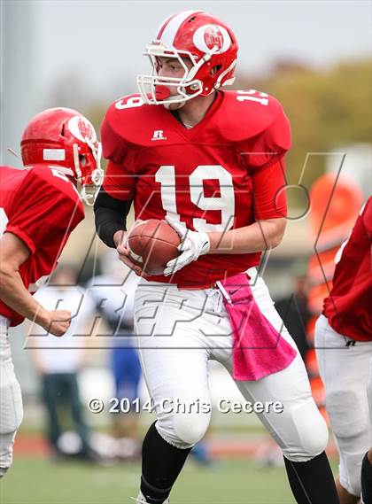 Thumbnail 3 in Geneseo vs. Red Jacket (Section 5 Class D Semifinal) photogallery.