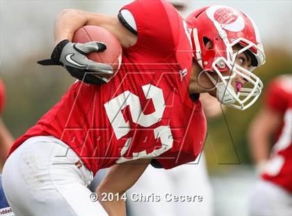 Thumbnail 1 in Geneseo vs. Red Jacket (Section 5 Class D Semifinal) photogallery.