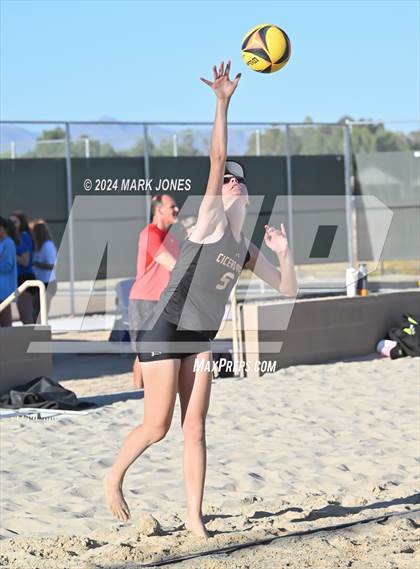 Thumbnail 1 in Gilbert Christian vs. Cicero Prep Academy (AIA DII Pairs Round 1 Playoff) photogallery.