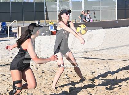Thumbnail 1 in Gilbert Christian vs. Cicero Prep Academy (AIA DII Pairs Round 1 Playoff) photogallery.