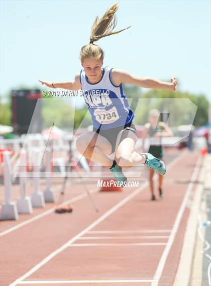 Thumbnail 3 in AIA Track & Field Championships (Girls Long Jump) photogallery.