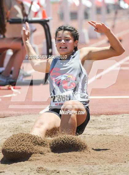 Thumbnail 1 in AIA Track & Field Championships (Girls Long Jump) photogallery.