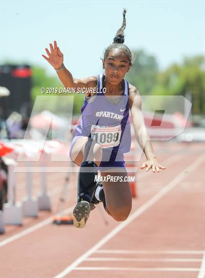 Thumbnail 3 in AIA Track & Field Championships (Girls Long Jump) photogallery.