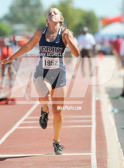 Thumbnail 1 in AIA Track & Field Championships (Girls Long Jump) photogallery.