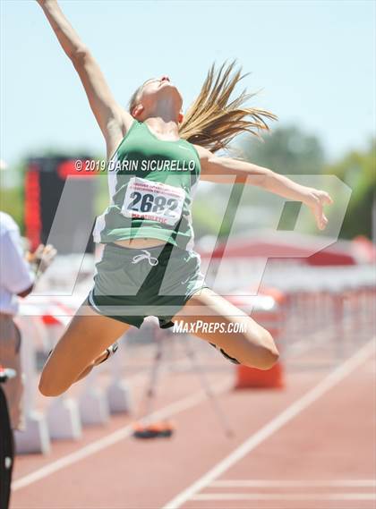 Thumbnail 2 in AIA Track & Field Championships (Girls Long Jump) photogallery.