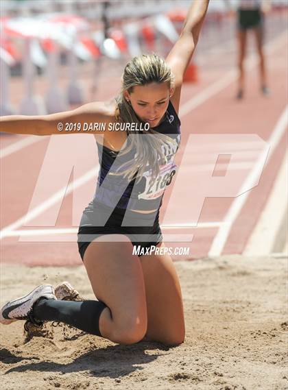 Thumbnail 1 in AIA Track & Field Championships (Girls Long Jump) photogallery.
