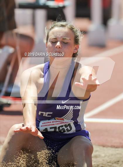 Thumbnail 1 in AIA Track & Field Championships (Girls Long Jump) photogallery.