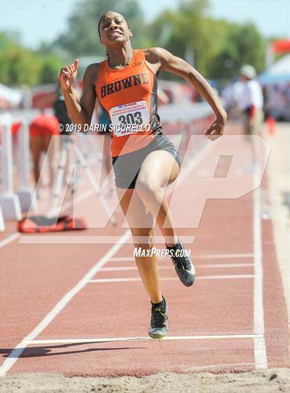 Thumbnail 3 in AIA Track & Field Championships (Girls Long Jump) photogallery.