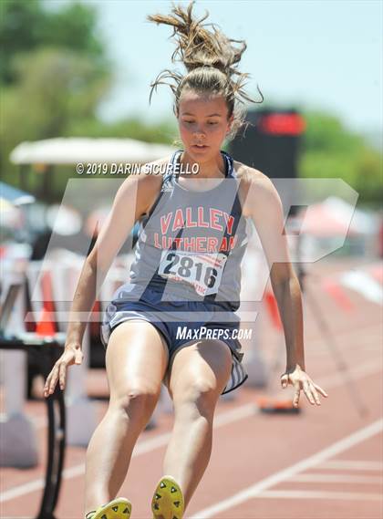 Thumbnail 2 in AIA Track & Field Championships (Girls Long Jump) photogallery.