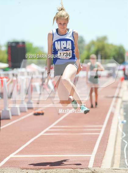 Thumbnail 2 in AIA Track & Field Championships (Girls Long Jump) photogallery.