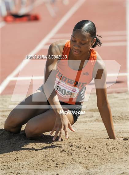 Thumbnail 3 in AIA Track & Field Championships (Girls Long Jump) photogallery.