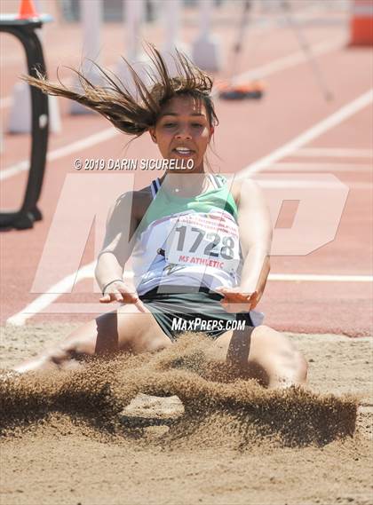 Thumbnail 1 in AIA Track & Field Championships (Girls Long Jump) photogallery.