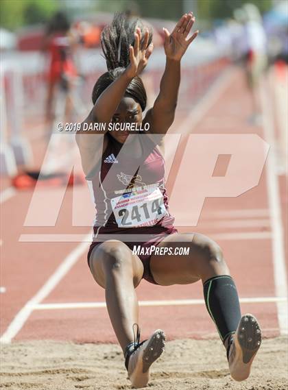 Thumbnail 3 in AIA Track & Field Championships (Girls Long Jump) photogallery.