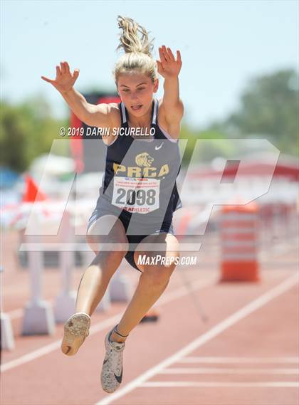 Thumbnail 1 in AIA Track & Field Championships (Girls Long Jump) photogallery.