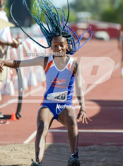 Thumbnail 2 in AIA Track & Field Championships (Girls Long Jump) photogallery.
