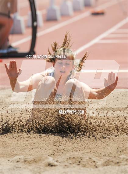 Thumbnail 3 in AIA Track & Field Championships (Girls Long Jump) photogallery.