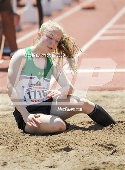 Thumbnail 2 in AIA Track & Field Championships (Girls Long Jump) photogallery.