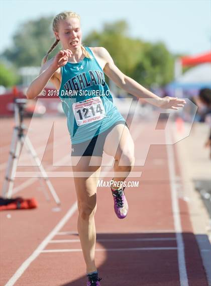 Thumbnail 2 in AIA Track & Field Championships (Girls Long Jump) photogallery.