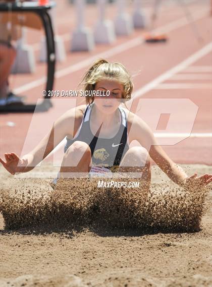 Thumbnail 2 in AIA Track & Field Championships (Girls Long Jump) photogallery.