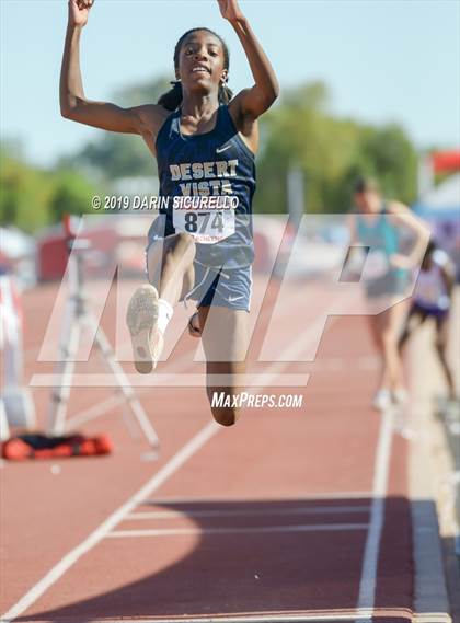 Thumbnail 1 in AIA Track & Field Championships (Girls Long Jump) photogallery.