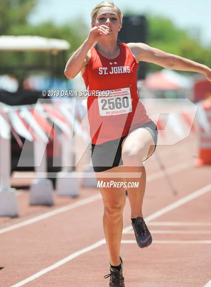 Thumbnail 2 in AIA Track & Field Championships (Girls Long Jump) photogallery.