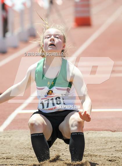 Thumbnail 1 in AIA Track & Field Championships (Girls Long Jump) photogallery.