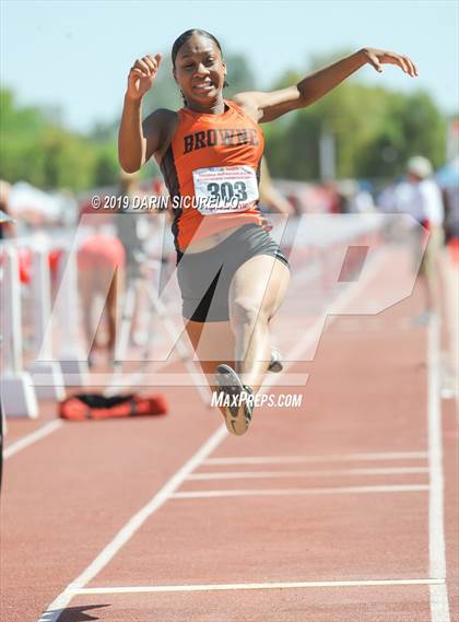 Thumbnail 1 in AIA Track & Field Championships (Girls Long Jump) photogallery.