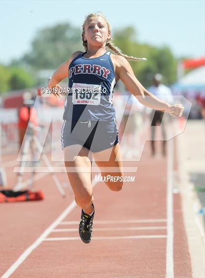Thumbnail 2 in AIA Track & Field Championships (Girls Long Jump) photogallery.